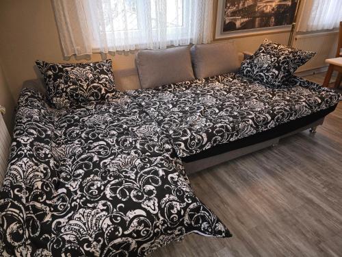 Ένα ή περισσότερα κρεβάτια σε δωμάτιο στο Appartement Am Turm