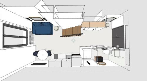Studio élégant Presqu'île Lyon 1er photo 17