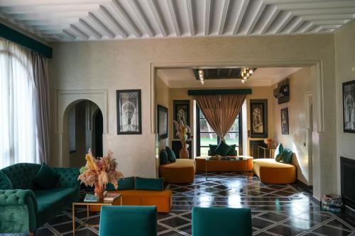 Un lugar para sentarse en Janat Al Atlas Resort & Spa