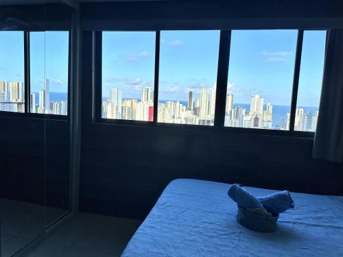 Foto da galeria de Flat 26º andar com vista para o mar- Próximo ao shopping e à praia de Boa Viagem no Recife