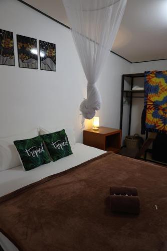 Ένα ή περισσότερα κρεβάτια σε δωμάτιο στο Long beach simple House