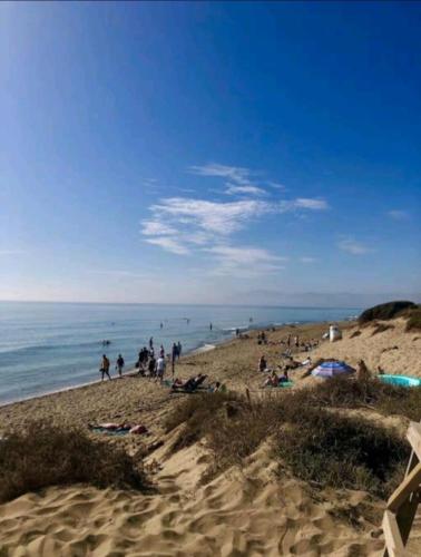 Modern beachside apartment