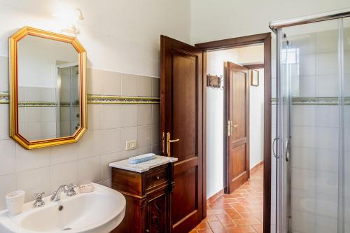 Koupelna v ubytování Villa Bel Giardino