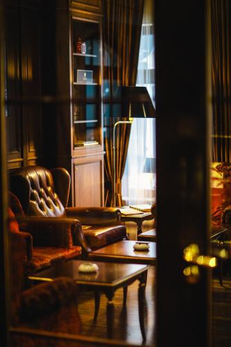 Relais & Châteaux Bülow Palaisにあるシーティングエリア