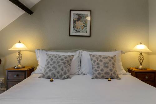 Ένα ή περισσότερα κρεβάτια σε δωμάτιο στο Gallery Lodge Holiday Home - Short Stays UK