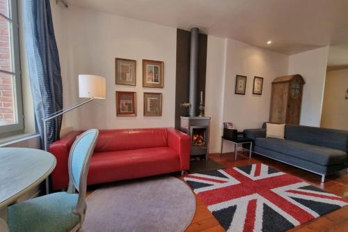 La Maison du Puits with wood-burning stove Honfleur center 5P