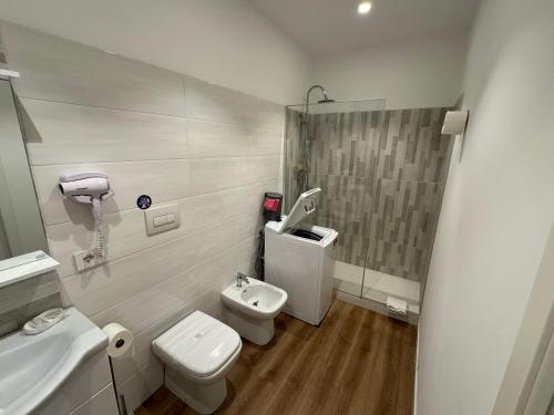 A bathroom at La Vecchia Stazione B&B