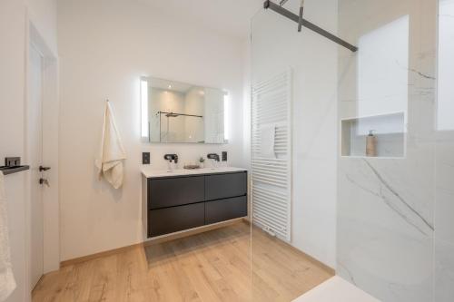 Koupelna v ubytování Guesthouse Elena