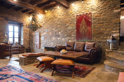Posezení v ubytování Palio Eleotrivio Guesthouse