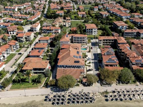 El barrio en el que está el hotel o un barrio cercano