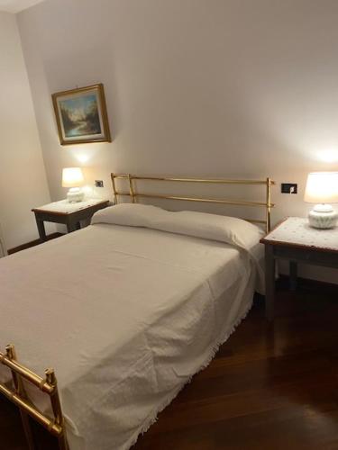 Postel nebo postele na pokoji v ubytování Nonna Gabri