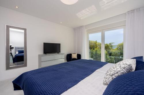 Modernes Apartment direkt am Strand mit Whirlpool, Meerblick, Lounge-Bereich