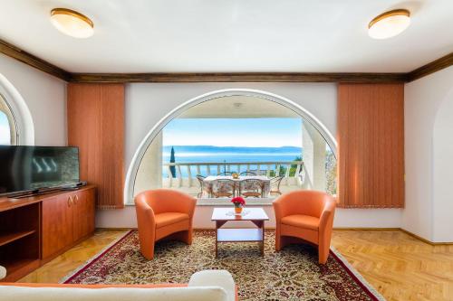 Mediterranes Apartment mit Meerblick, Grill - ab 14 Tagen Aufenthalt eine gratis Bootsfahrt