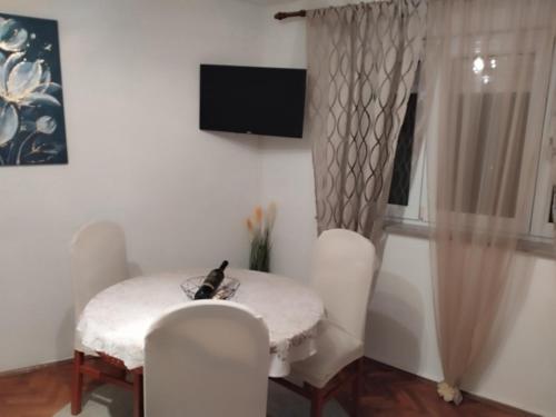 TV a/nebo společenská místnost v ubytování Studio apartman Lilijana