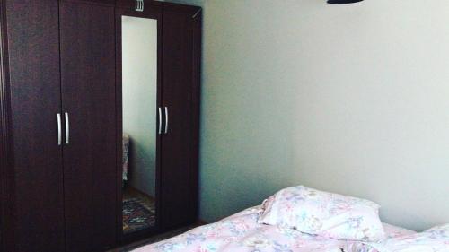 Katil atau katil-katil dalam bilik di Rahat bahçeli polonezköyde butik evimiz