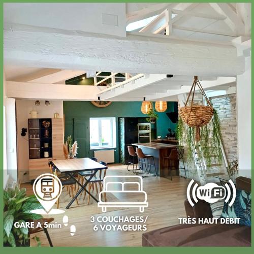 Le Nid Tropical Proche gare