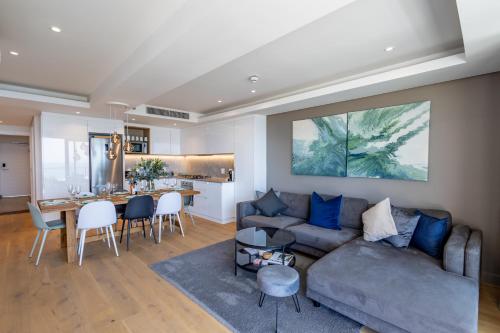 Χώρος καθιστικού στο Plett Quarter Apartments
