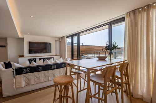 Χώρος καθιστικού στο Plett Quarter Apartments