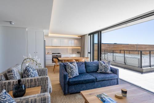Χώρος καθιστικού στο Plett Quarter Apartments