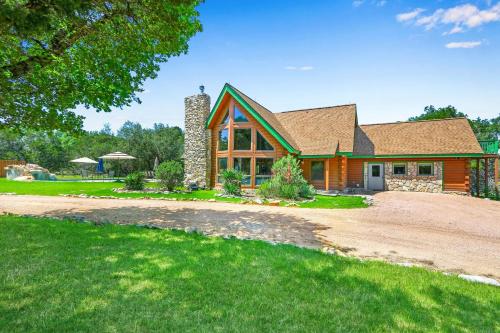 Zahrada ubytování Rim Rock Cabin