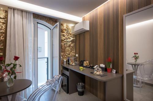Istumisnurk majutusasutuses Taormina charming rooms