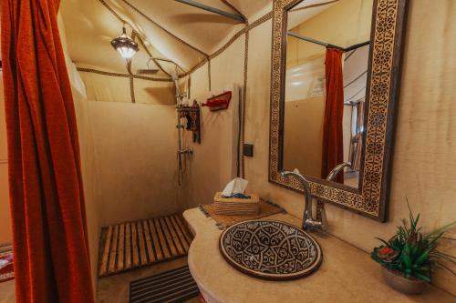 Koupelna v ubytování Kidal Luxury Desert Camp
