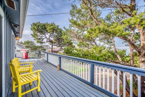 Ein Balkon oder eine Terrasse in der Unterkunft The Turtles Nest