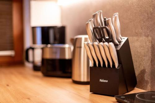 Una cocina o cocineta en Ferienwohnung Fankhauser