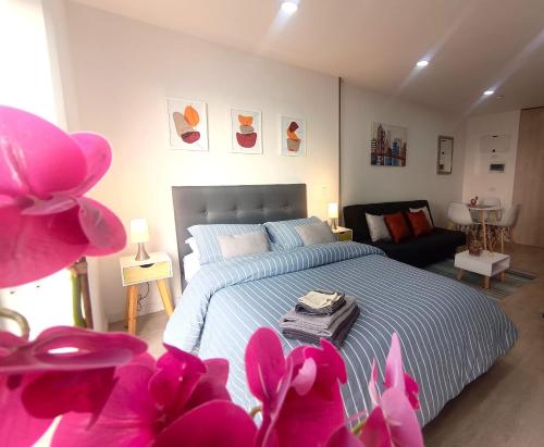 AH/Loft con Alexa, Parking, Coworking, Usaquén