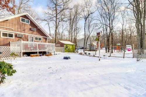 8 Mi to Big Boulder Mountain Cabin with Decks! v zimě