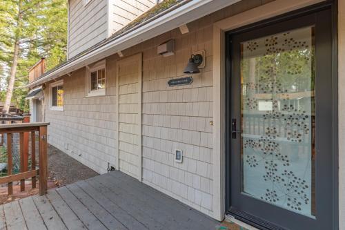 a front door of a house with a lot of bees at Fernwood in Arnold