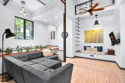 Posezení v ubytování Uplift House