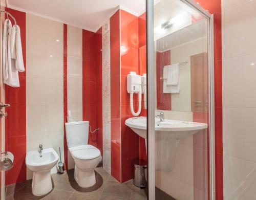 Koupelna v ubytování Hotel RIAGOR - ALL INCLUSIVE