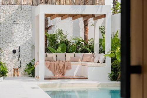 Πισίνα στο ή κοντά στο Mazari Villas