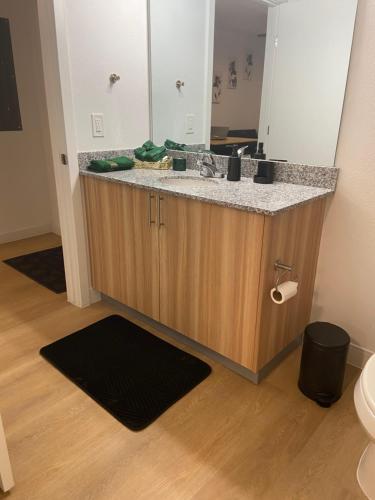 Kuchyň nebo kuchyňský kout v ubytování Anu Rentals
