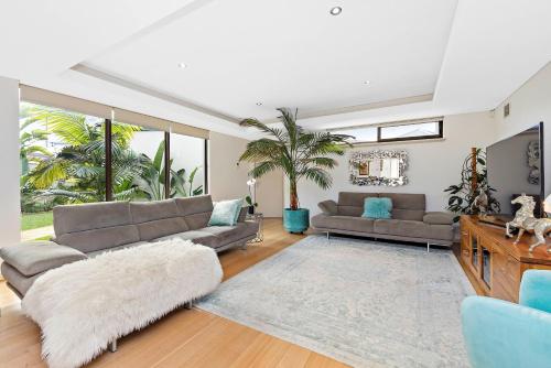Posezení v ubytování Coogee Beach Oasis