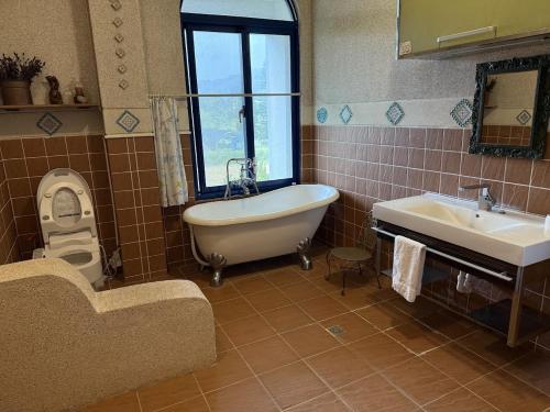 Koupelna v ubytování Tuscany Garden B&B