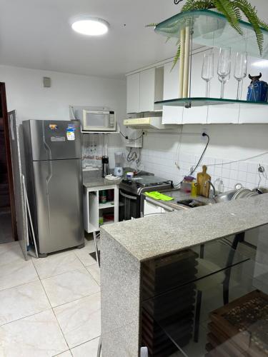 Dapur atau dapur kecil di Vila Hípica