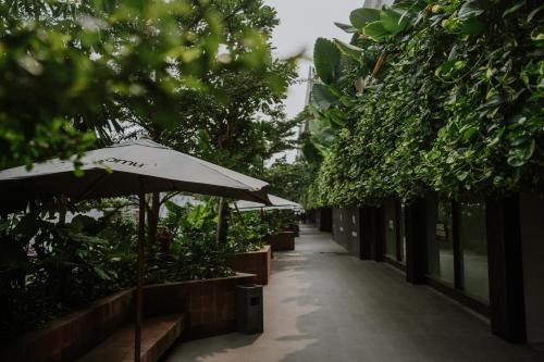The Komu Canggu Baliにある庭