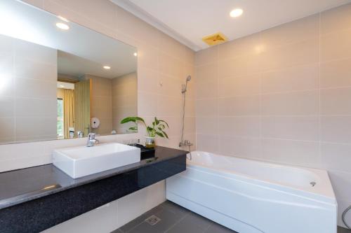Koupelna v ubytování Resort Aria Vũng tàu