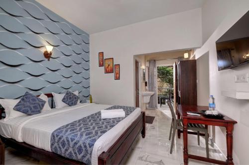 Postel nebo postele na pokoji v ubytování Kurinji Wanderlust Resort Munnar