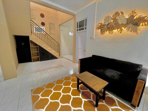 Χώρος καθιστικού στο Sejiwa Homestay Syariah