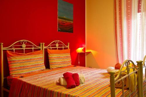 Postel nebo postele na pokoji v ubytování B&B Kalura