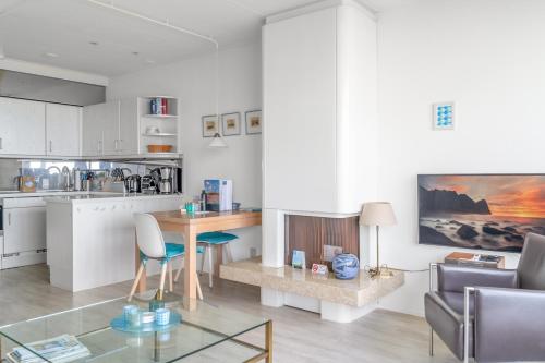 Dapur atau dapur kecil di Appartementencomplex Juliana 160