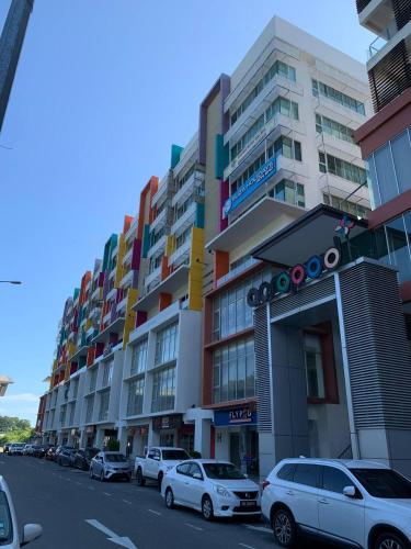 Bangunan di mana terletaknya apartmen