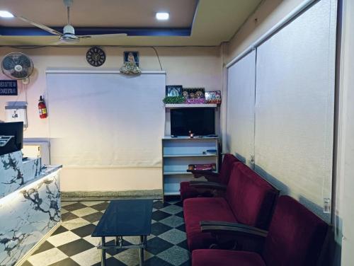 Posezení v ubytování Hotel Swagat