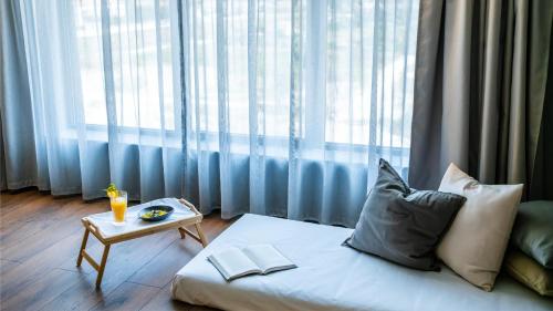 Χώρος καθιστικού στο Puro Dão Hotel & Spa