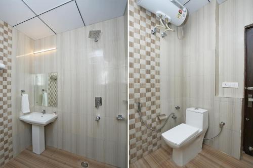 Ένα μπάνιο στο Collection O The King's Heritage Plaza Sohna Road