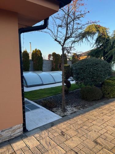 Zahrada ubytování MAX Apartmán