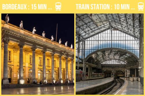 Photo de la galerie de l'établissement Appartement cosy avec balcon & parking à 2 pas de Bordeaux, à Bègles